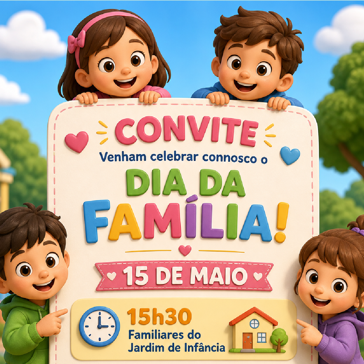 Dia da Família: Um Momento Especial de União e Alegria