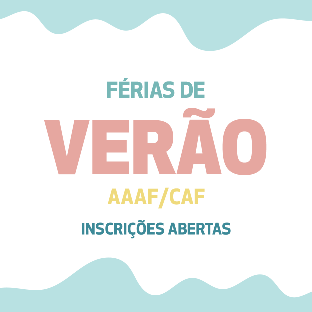 Férias de Verão | Inscrições abertas